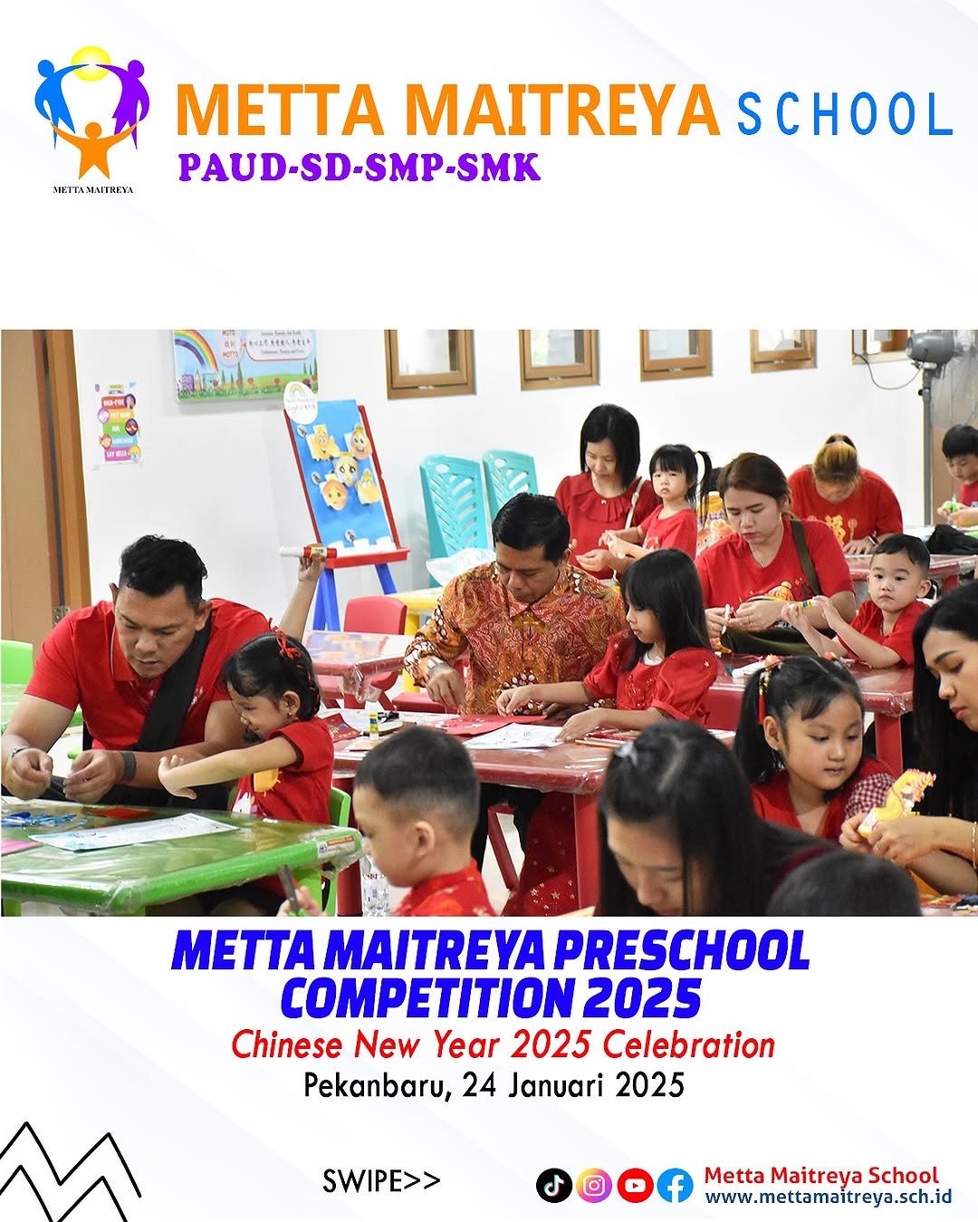 Metta Maitreya Preschool Competition 2025 Chinese New Year 2025 Celebration
